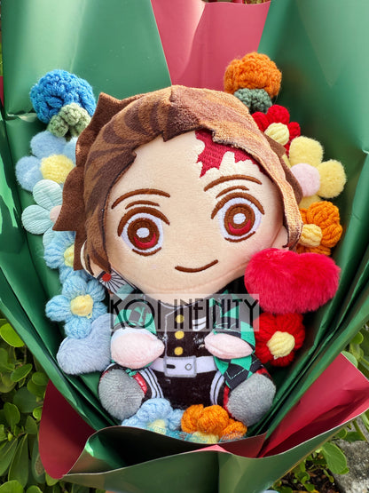 Tanjiro Demon Slayer Plush Bouquet