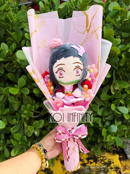 Nezuko Demon Slayer Plush Bouquet