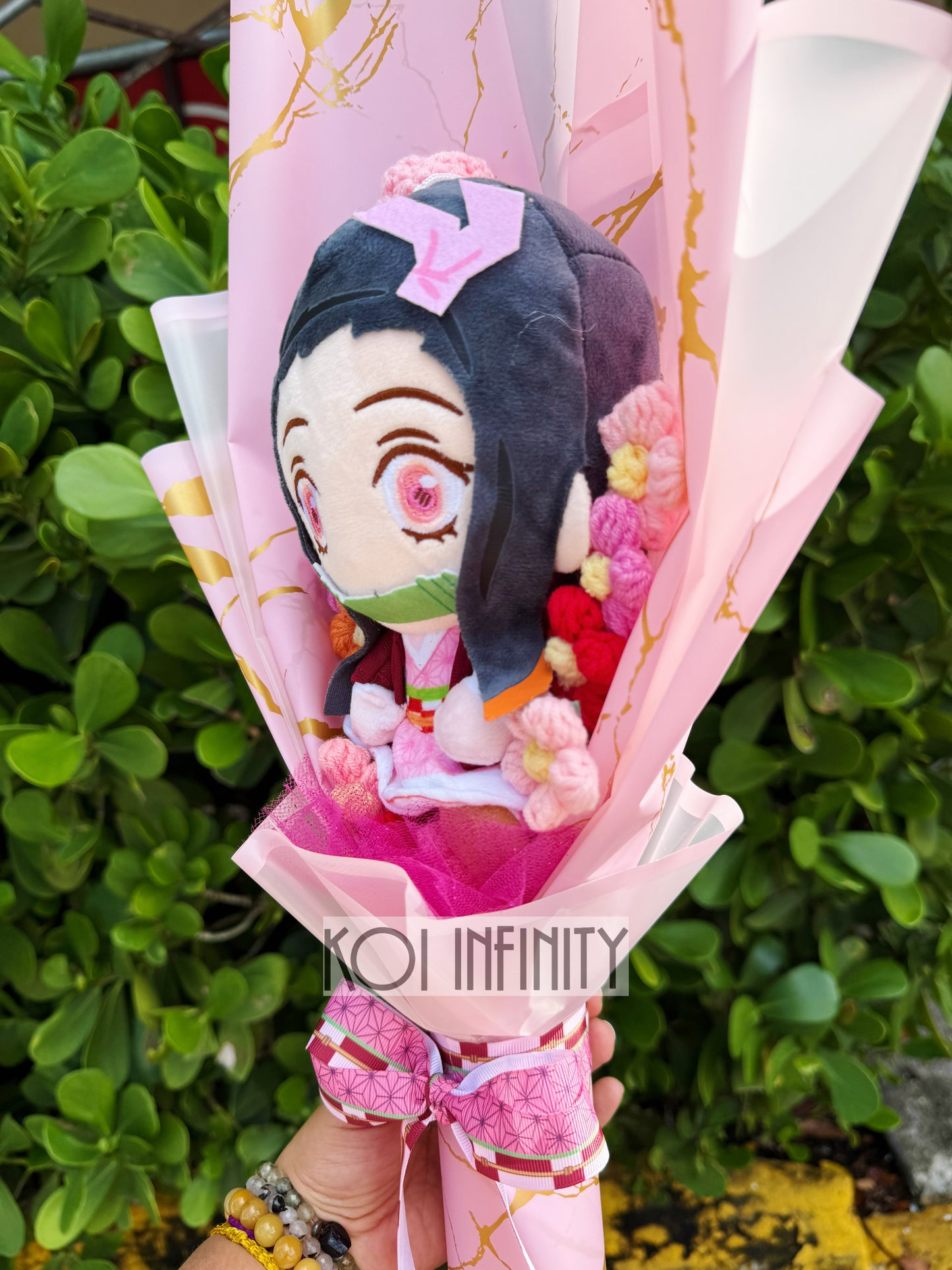 Nezuko Demon Slayer Plush Bouquet