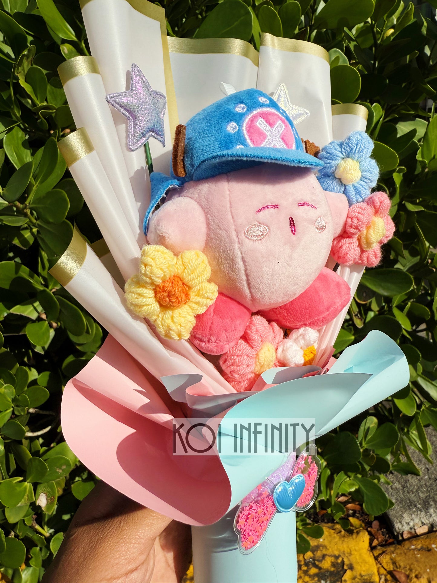 Kirby Small One Piece Chopper Plush Bouquet