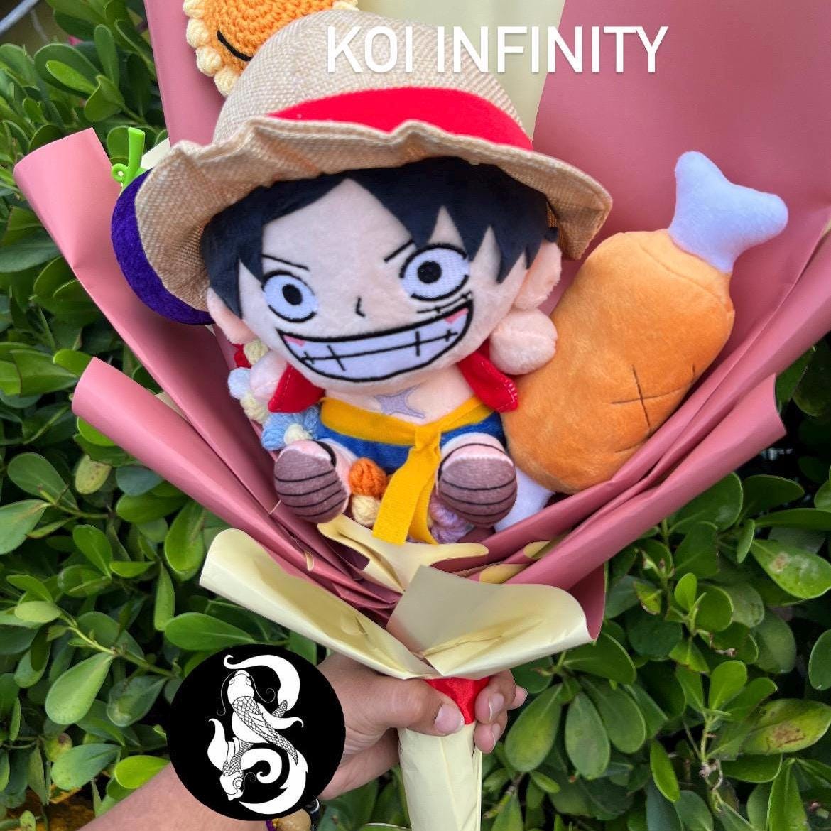 One Piece Luffy Plush Bouquet