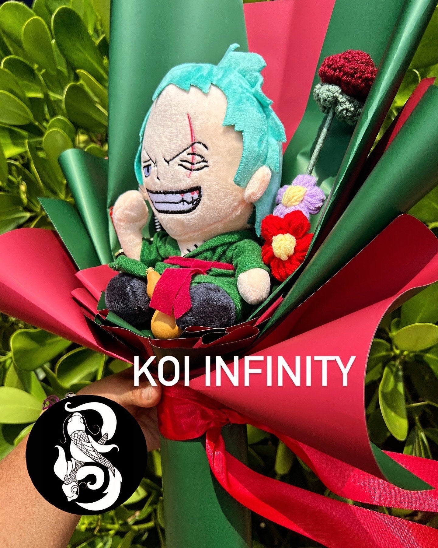 One Piece Zoro Plush Bouquet